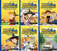 Set of 6 comics in English for children Magic Adventures Level 31