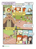 Comic In English for children School Adventures Level 1 Story 5