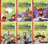 6 komiksów po angielsku dla dzieci Magic Adventures Level 2