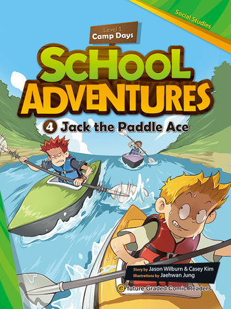 Comic In English for children School Adventures Level 1 Story 4