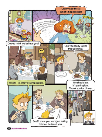 Comic In English for children School Adventures Level 2 Story 5