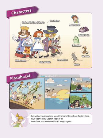 Comic In English for children School Adventures Level 2 Story 2