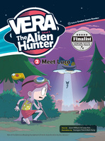 Komiks dla dzieci po angielsku Vera The Alien Hunter Level 1 Część 2