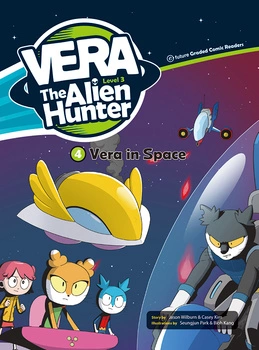 Komiks dla dzieci po angielsku Vera The Alien Hunter Level 3 Część 4